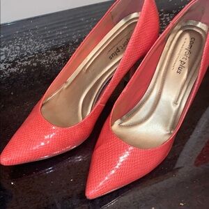 Comfort Plus by Predictions Women's Pink Heels